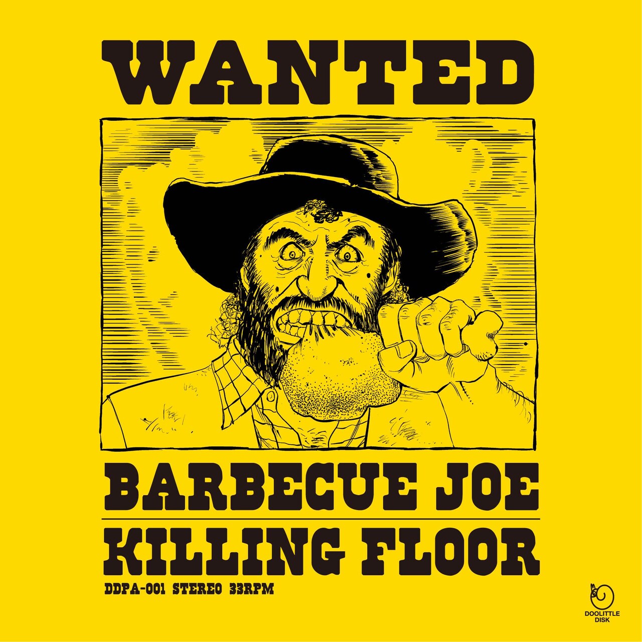古屋兎丸、KILLING FLOORのソノシート「Barbecue Joe」のジャケ執筆