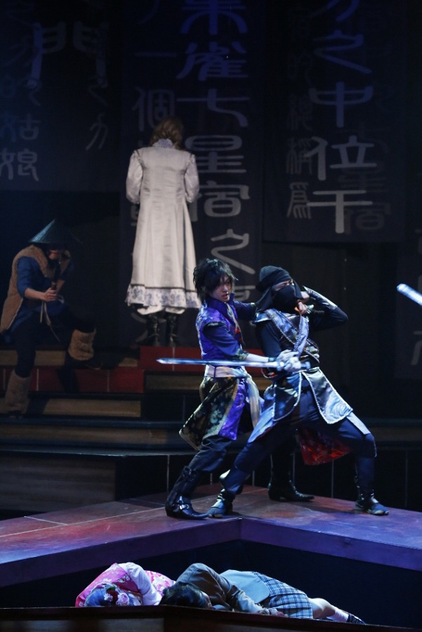 舞台「ふしぎ遊戯」公開リハーサルの様子。(c)渡瀬悠宇／小学館