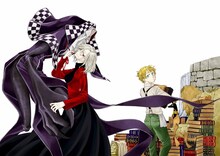 ヤマザキコレ「フラウ・ファウスト」1巻カバーイラスト