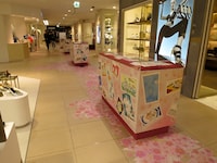 2階の複製原画展示スペース。