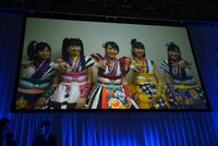 ももいろクローバーZからのメッセージ。 (c)武内直子・PNP・講談社・東映アニメーション