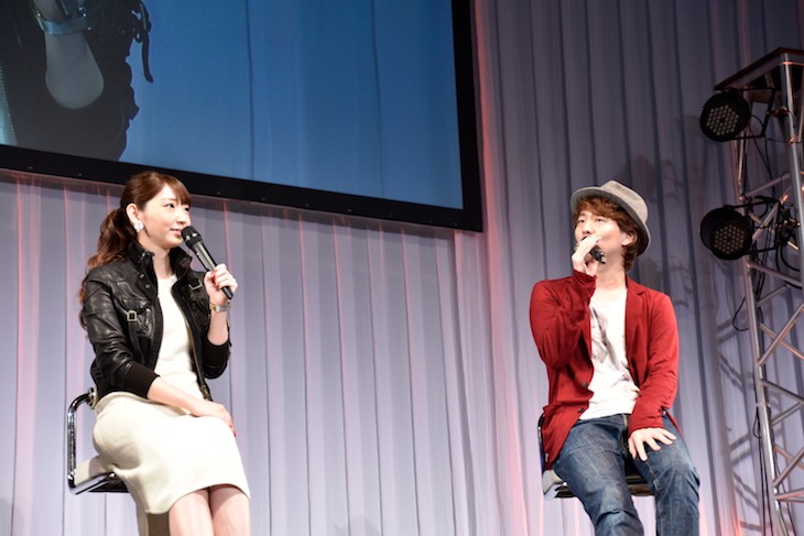 オーディションについて語る井上と木村。
