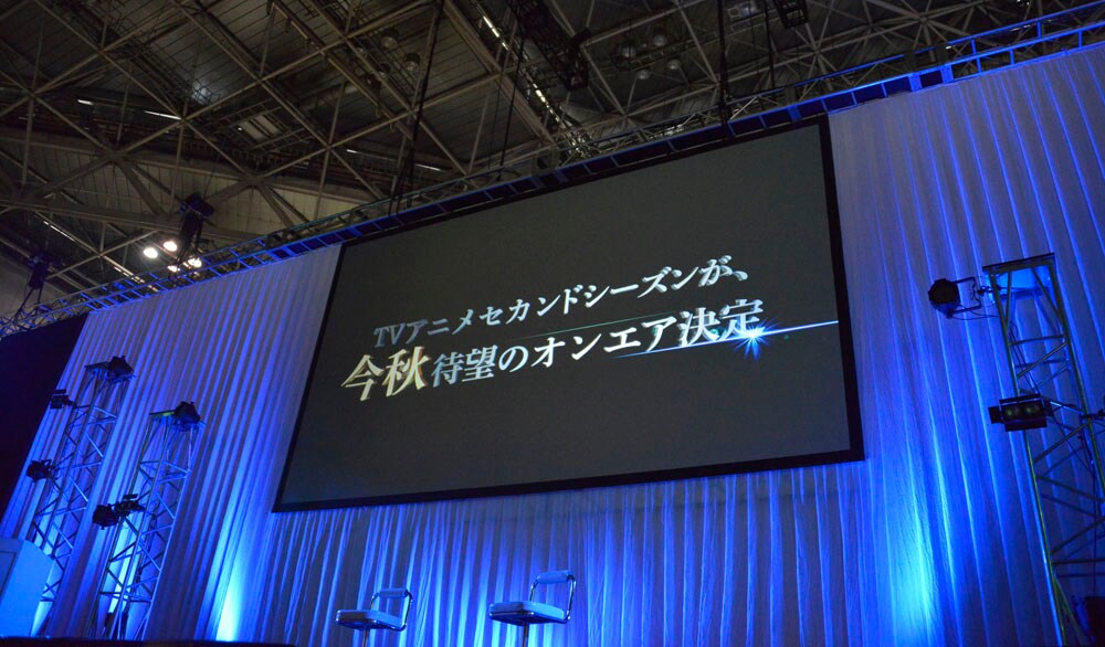 「ハイキュー!!」ステージイベントの様子。