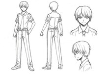 浅野学秀の設定画。(c)松井優征／集英社・アニメ「暗殺教室」製作委員会