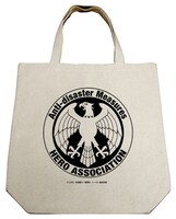 「セブンスポット」の利用で手に入る「ヒーロー協会トートバッグ」。(c)ONE・村田雄介/集英社・ヒーロー協会本部