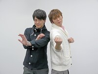 石川界人（左）と古川慎。(c)ONE・村田雄介/集英社・ヒーロー協会本部