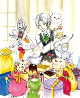 「夏目友人帳」クリアファイルの片面。