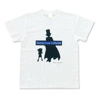 「コナンカフェ × TOWER RECORDS CAFE T-shirt シルエット」 (c)青山剛昌/小学館・読売テレビ・TMS 1996