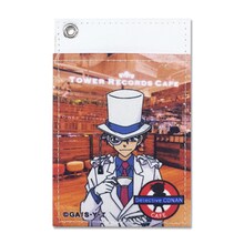 「コナンカフェ × TOWER RECORDS CAFE パスケース」(c)青山剛昌/小学館・読売テレビ・TMS 1996