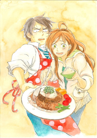 山田怜「鳴沢くんはおいしい顔に恋してる」カット(c)山田怜／NSP 2015