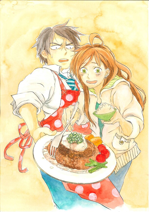 山田怜「鳴沢くんはおいしい顔に恋してる」カット(c)山田怜／NSP 2015