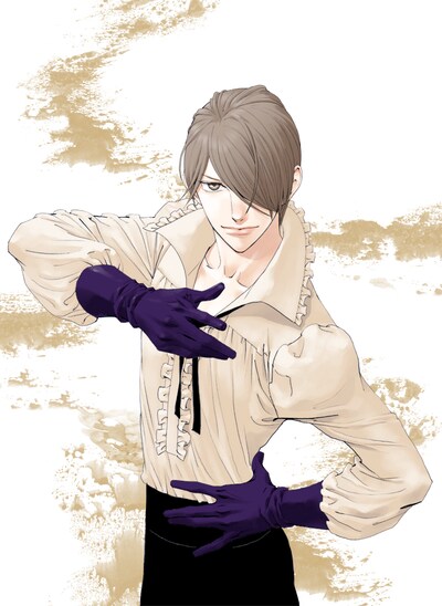 小川彌生の代表作「銀盤騎士」のカット。