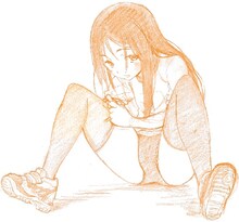 「無邪気の楽園」新アニメの奈子。(c)雨蘭／白泉社