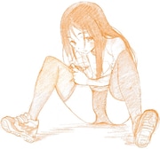 「無邪気の楽園」新アニメの奈子。(c)雨蘭/白泉社