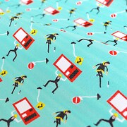 臨也VS静雄の編み柄 (c)2014 成田良悟/KADOKAWA アスキー・メディアワークス刊/池袋ダラーズ