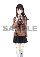 青インク「聖戦教室」カット。