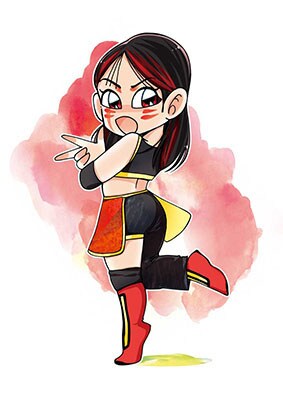 えびはら武司によるイラスト。