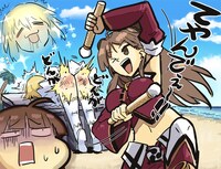 高木謙一郎（マーベラス）原作によるピアイ才「閃乱カグラ ESTIVAL VERSUS -少女達の選択-」のビジュアル (c)2015 Marvelous Inc. (c)2015 pisi