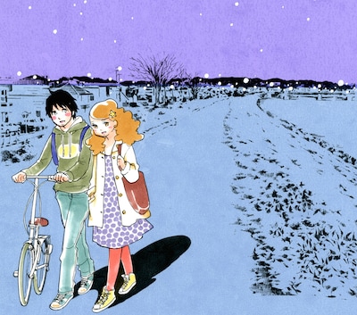 東村アキコが手がけたジャケットイラスト。