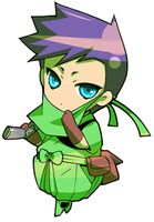 「PEACE MAKER 鐵」8巻初版に付く山崎烝のシール。