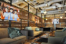 「コナンカフェ」の内装。(c)青山剛昌/小学館・読売テレビ・TMS 1996