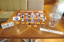 コナンカフェ限定の「2.5次元フィギュア・コレクション」。(c)青山剛昌/小学館・読売テレビ・TMS 1996