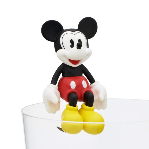 「コップのフチのディズニーキャラクターズ」の「座るミッキー」(c)Disney (c)タナカカツキ/KITAN CLUB