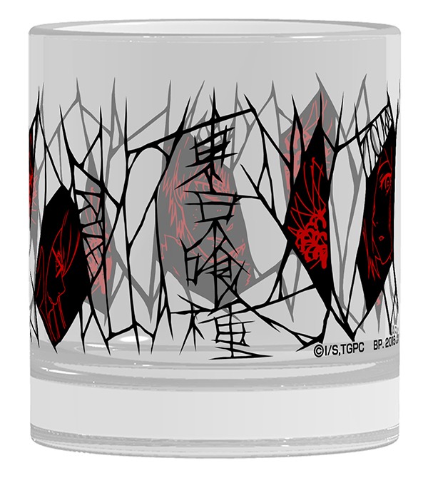 D賞「ロックグラスセット」の1種。（セットB）(c)石田スイ/集英社・東京喰種製作委員会