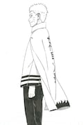 「NARUTO-ナルト-外伝『七代目火影と緋色の花つ月』」よりうずまきナルト。(c)岸本斉史 スコット/集英社
