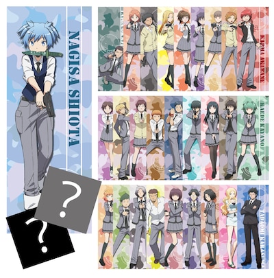 「暗殺教室」マイクロファイバータオルの全種類。