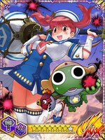 吉崎観音描き下ろしのコラボ限定カード。(c)2015 吉崎観音 (c)CAPCOM CO., LTD. 2013 ALL RIGHTS RESERVED.