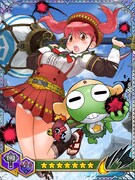 吉崎観音描き下ろしのコラボ限定カード。(c)2015 吉崎観音 (c)CAPCOM CO., LTD. 2013 ALL RIGHTS RESERVED.