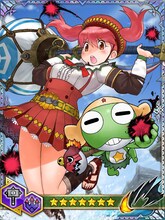 吉崎観音描き下ろしのコラボ限定カード。(c)2015 吉崎観音 (c)CAPCOM CO., LTD. 2013 ALL RIGHTS RESERVED.