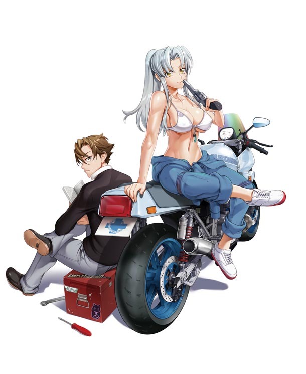 佐藤ショウジ描き下ろし三方背ケースに使用されるイラスト。(c)2015佐藤ショウジ/KADOKAWA 富士見書房刊/「トリアージX」製作委員会