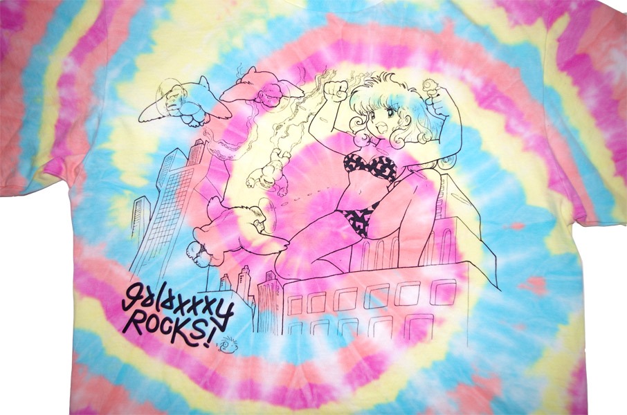 「吾妻ひでお×galaxxxy Kong Girl Tシャツ」