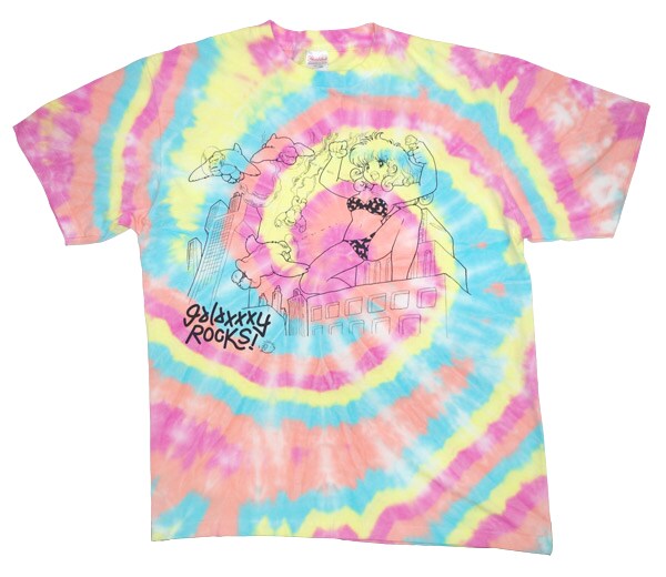 「吾妻ひでお×galaxxxy Kong Girl Tシャツ」