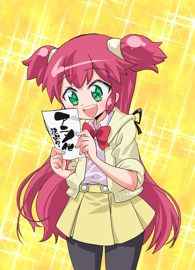 アニメ「不思議なソメラちゃん」キービジュアル