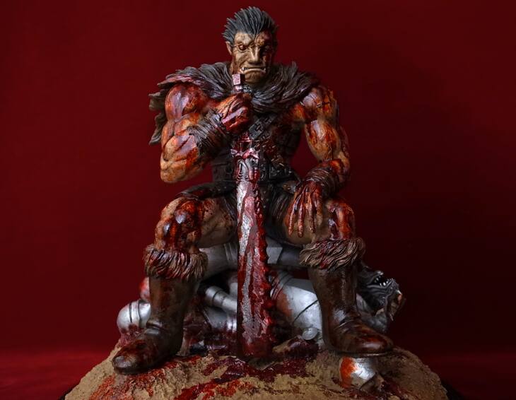 ベルセルク」不死のゾッドを血みどろで再現、50体限定のフィギュア発売 