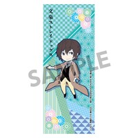 「文豪ストレイドッグス ボールペン 太宰治」のデザイン展開図。(c)2015 朝霧カフカ・春河35 発行：株式会社KADOKAWA 角川書店