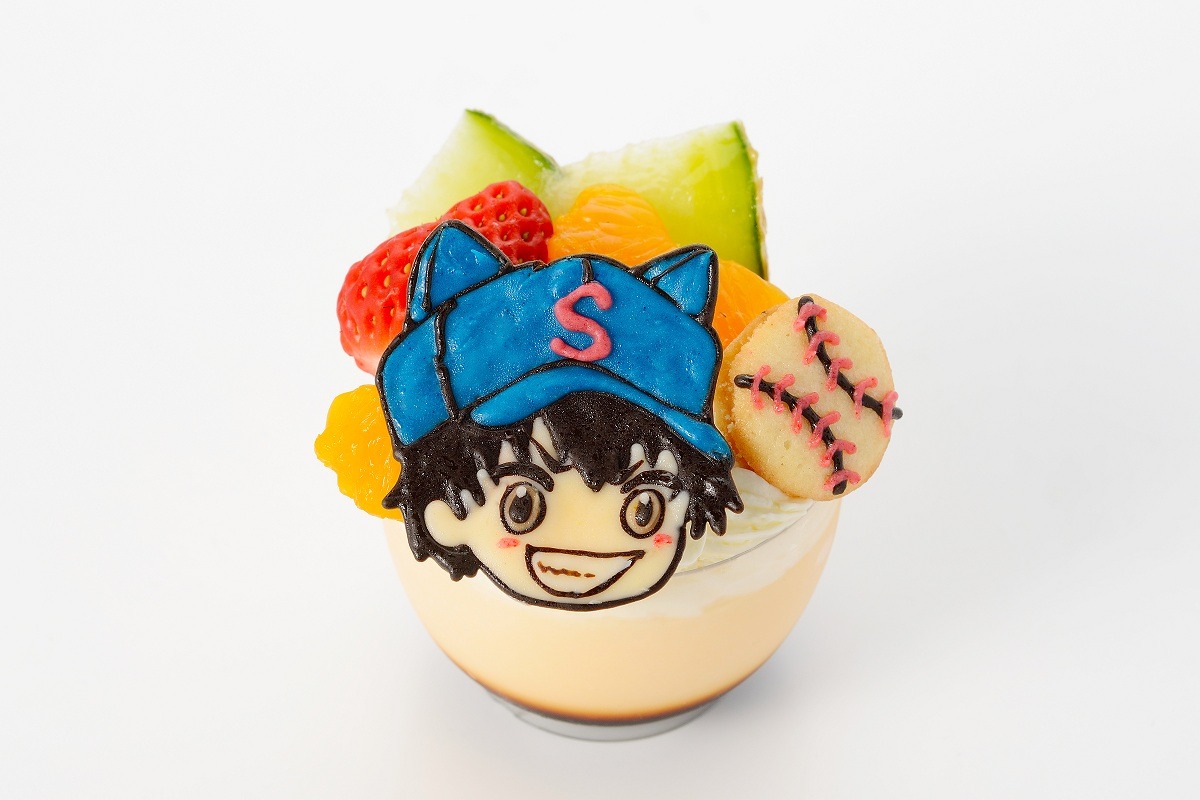 「でたァ~！プリン！プリン！『特製☆栄純プリン』」(C)寺嶋裕二・講談社／2014「ダイヤのA」製作委員会・テレビ東京 (C)NAMCO LTD.