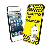 「木曜日のフルット」スマートフォンケースのうち1種（フルットとダニーVer.・イエロー）。