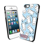 「木曜日のフルット」スマートフォンケースのうち1種（フルット総柄Ver.・ブルー）。