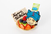 青道が誇る韋駄天！倉持洋一のミニバースデー抹茶ケーキ（5/9～5/24の販売）(C)寺嶋裕二・講談社／2014「ダイヤのA」製作委員会・テレビ東京 (C)NAMCO LTD.