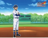 フォトスポットのイメージ。(C)寺嶋裕二・講談社／2014「ダイヤのA」製作委員会・テレビ東京 (C)NAMCO LTD.