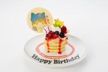 エースにはオレがなる！沢村栄純に贈る、とろけるバースデーパンケーキ（5/9～5/24の販売）(C)寺嶋裕二・講談社／2014「ダイヤのA」製作委員会・テレビ東京 (C)NAMCO LTD.