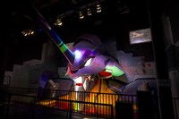 「エヴァンゲリオン プロジェクションマッピング」のイメージ。