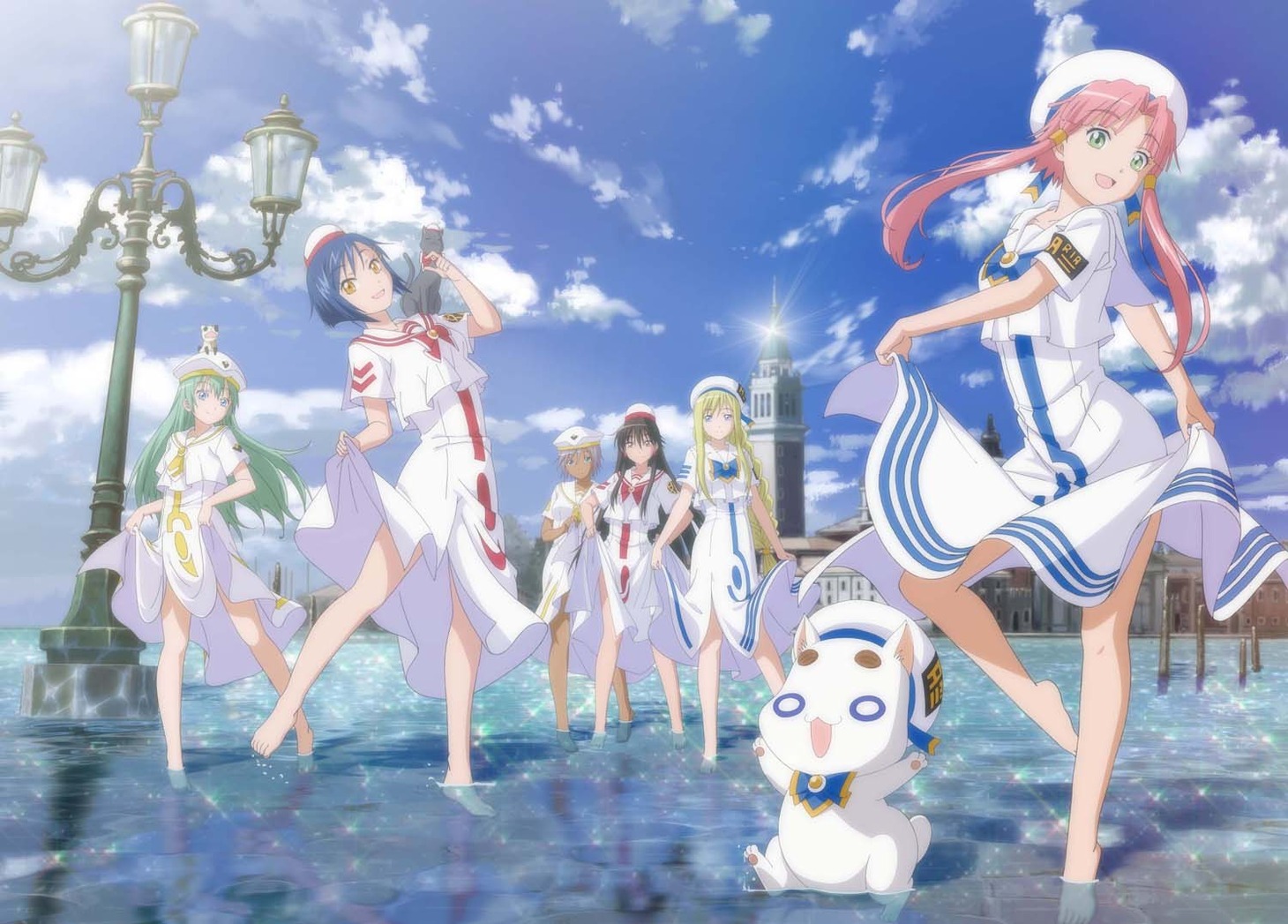 新作アニメ「ARIA The AVVENIRE」キービジュアル (c)2015 天野こずえ/マッグガーデン・ARIA カンパニー (c)2015 Kozue Amano/MAG Garden・ARIAcompany All Rights Reserved