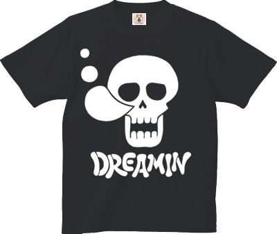 「いとしのムーコ」公式Tシャツ「DREAMIN」ブラック