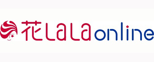 花LaLa onlineのロゴ。