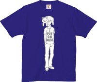 「いとしのムーコ」公式Tシャツ「ムーコっかぶり」ネイビー